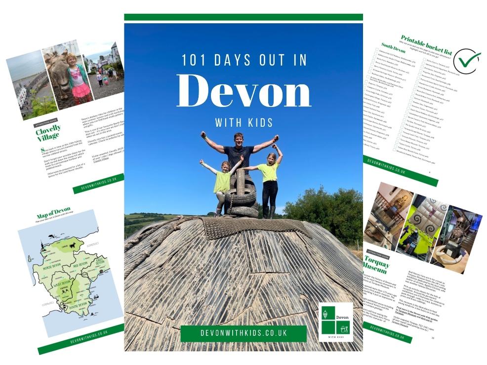 picture of 101 days out in Devon with Kids guide