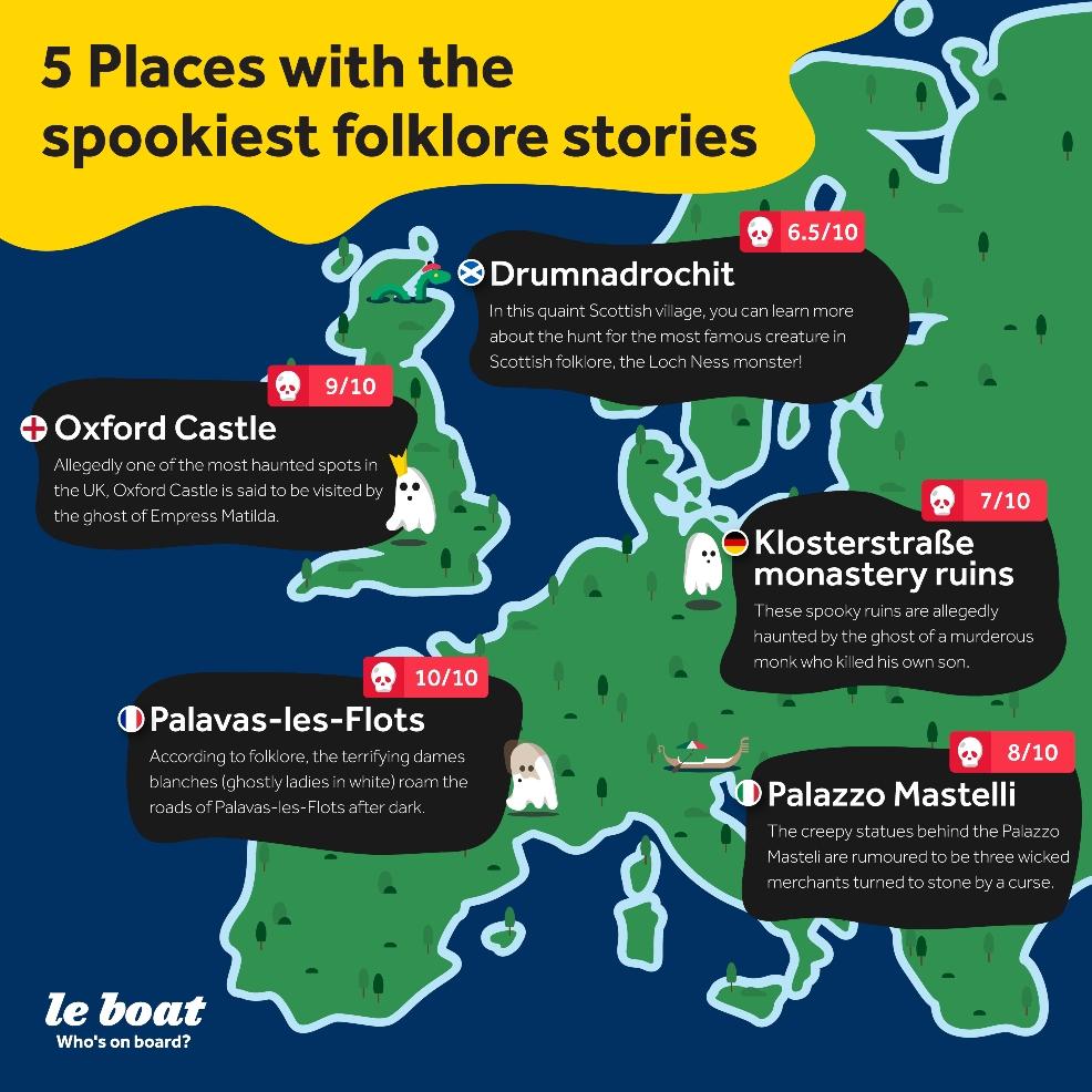 picture of 5 Places with the spookiest folklore stories