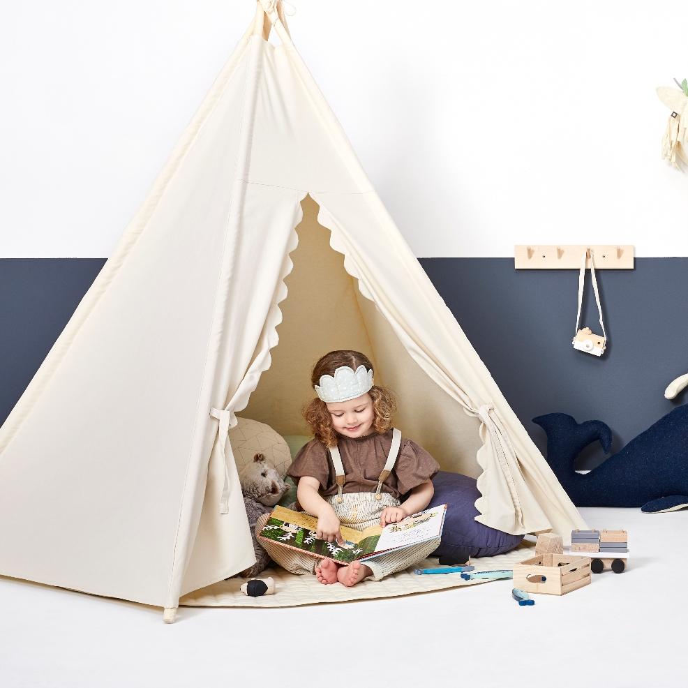 picture of the little green sheep tee pee play tent