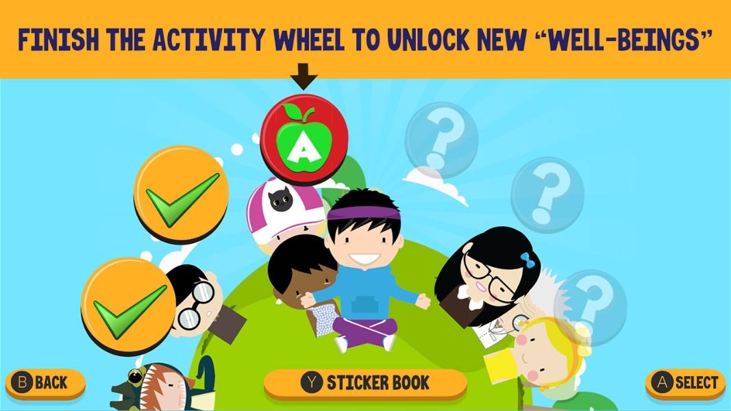 picture of switch game activity wheel screen 