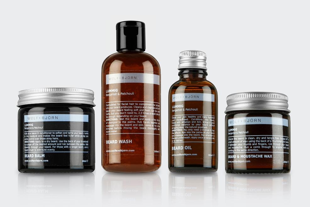 picture of a beard grooming set