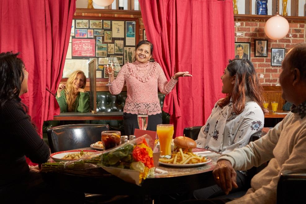 picture of mothers day confessional at frankie and bennys
