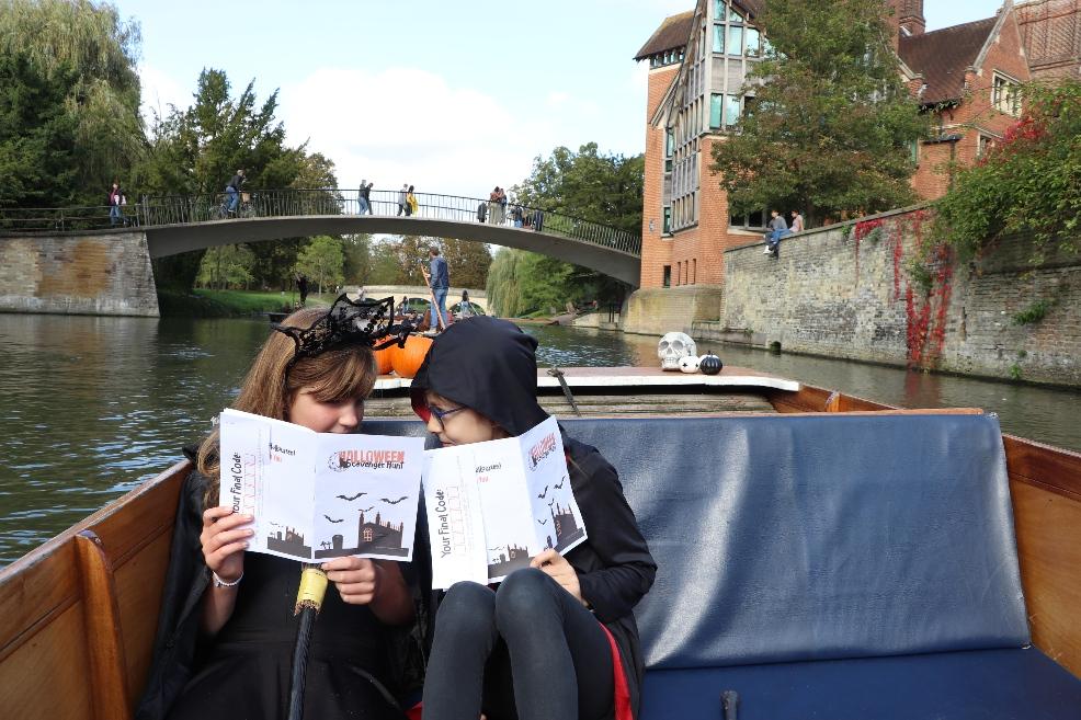 picture of Halloween hunt and punt