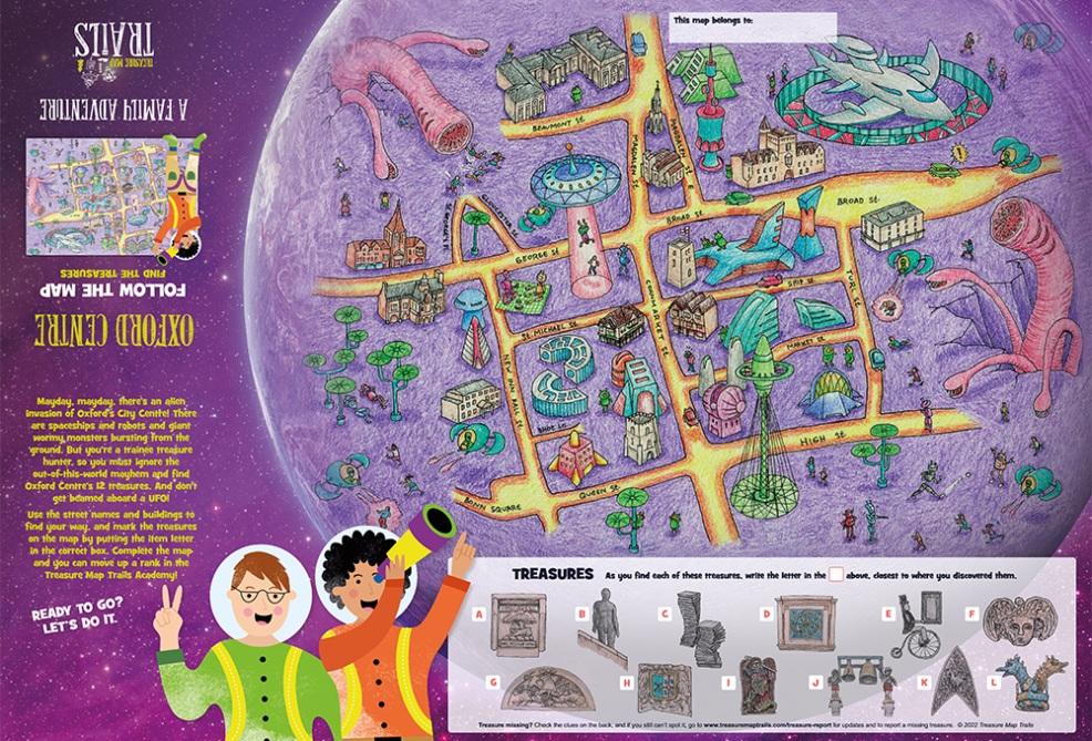 picture of Oxford Centre Treasure Map Trail