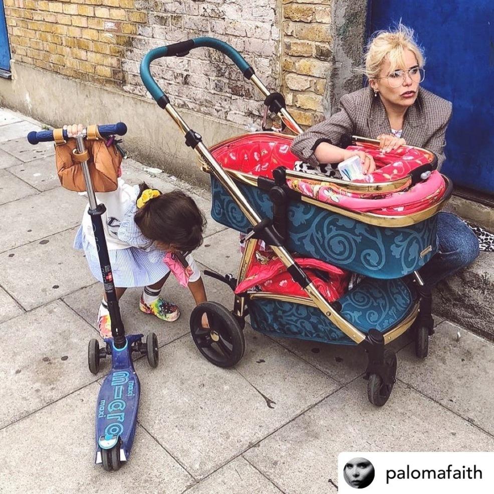 picture of paloma faith feeding her baby