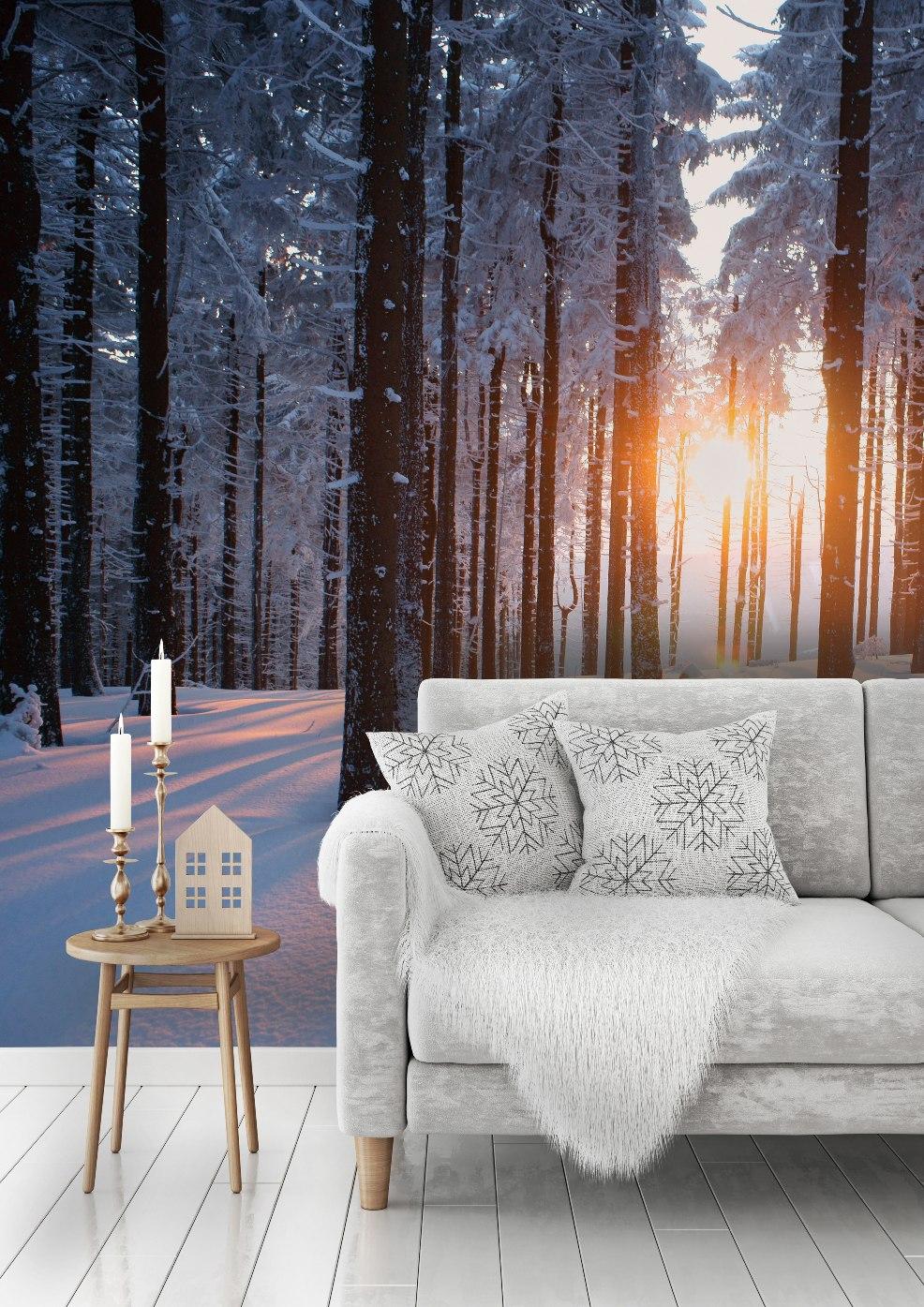 picture of Sunset in The Woods Wallpaper