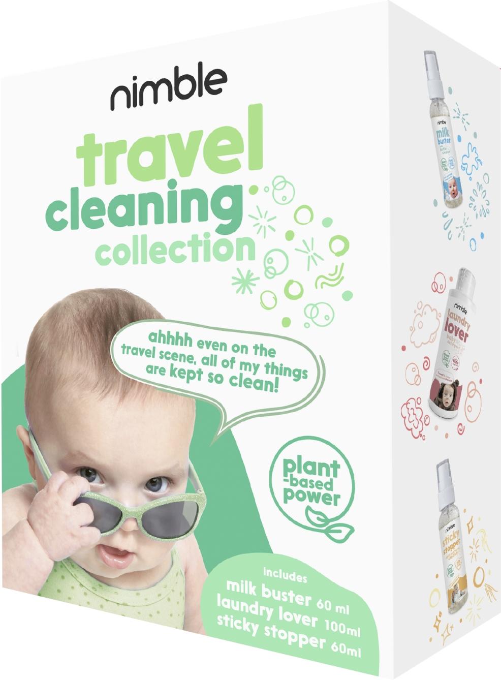 picture of nimble travel cleaning collection