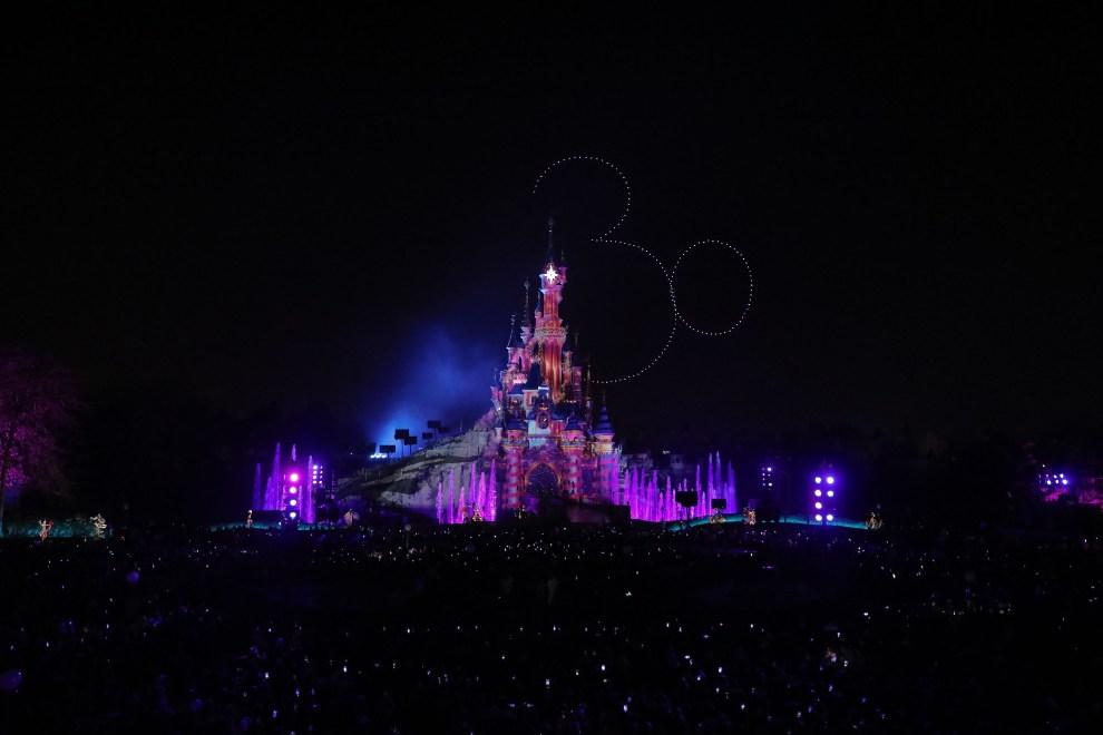 Ultimate Holiday Destination Disneyland Paris Reaches Milestone 30th Anniversary drone shows travel