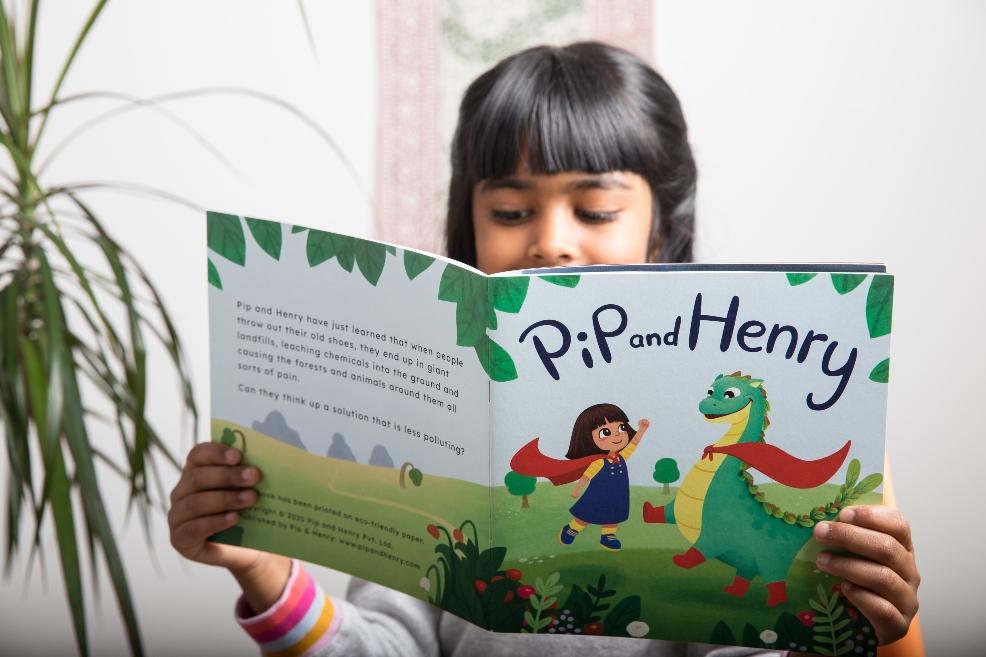 picture of pip and henry childrens book
