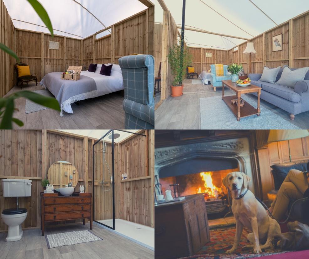picture of luxury glamping suites
