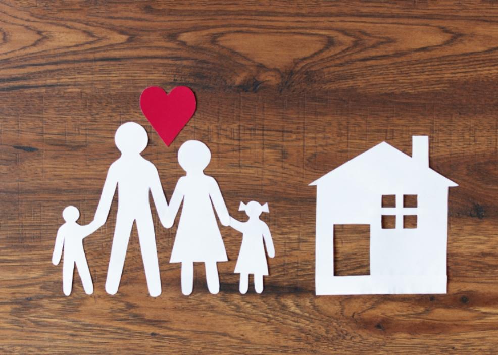 picture of an adoptive family