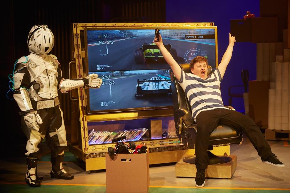 picture of billionaire boy at theatre royal plymouth