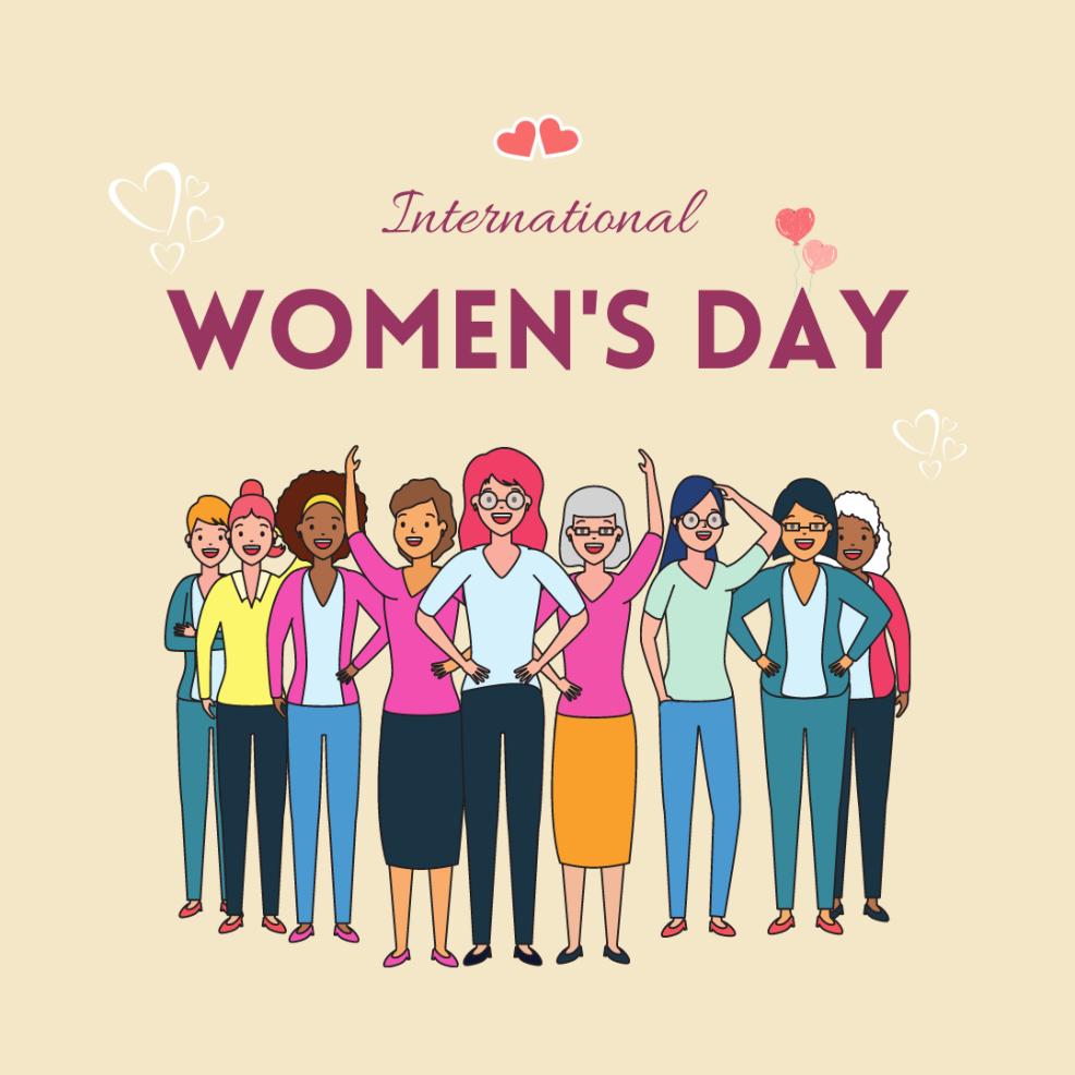 picture of a graphic for international womens day