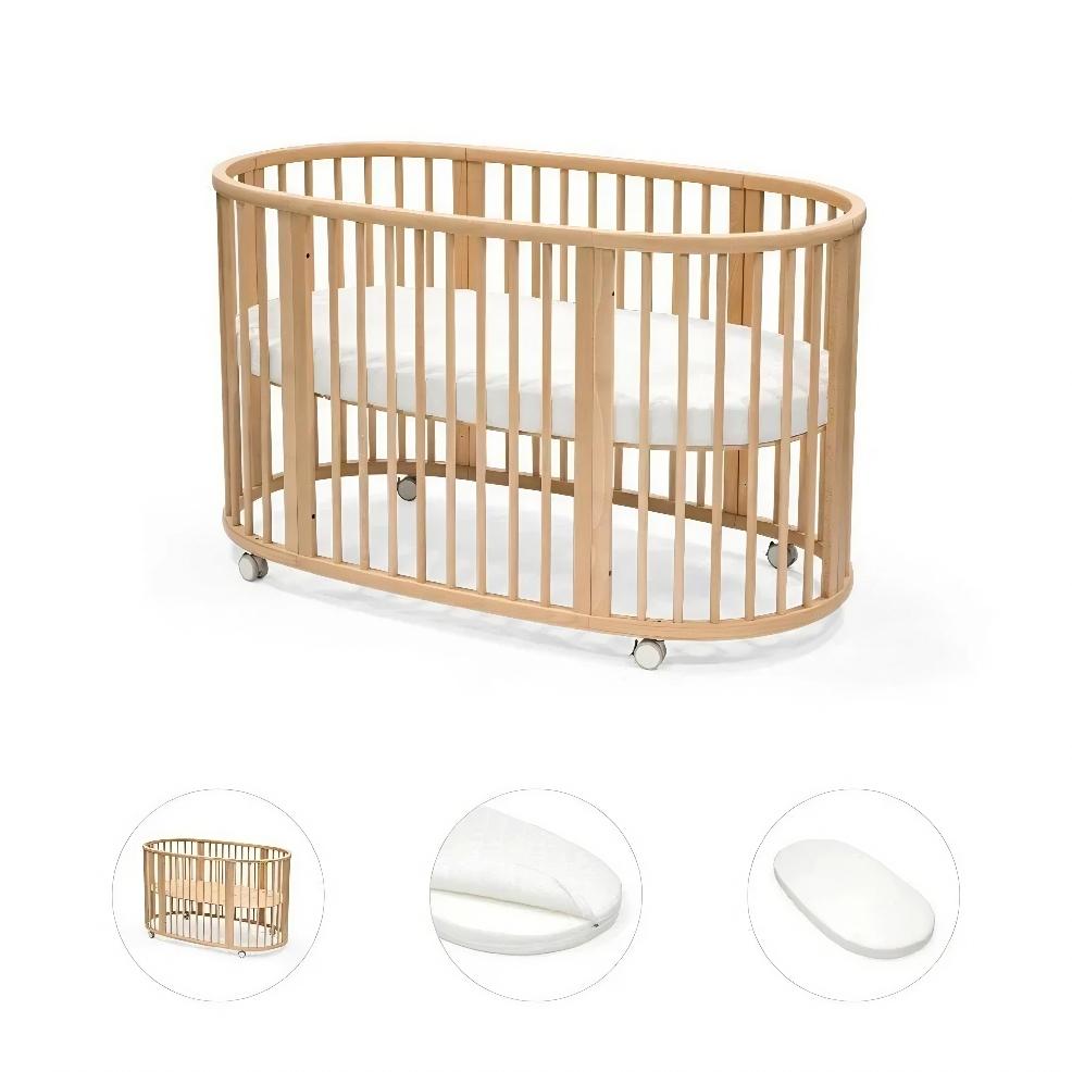 picture of Stokke Sleepi Bed Bundle in Natural