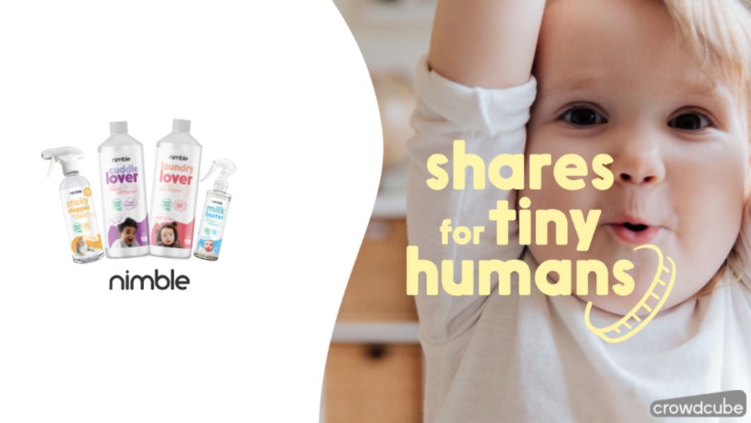 picture of shares for tiny humans campaign poster