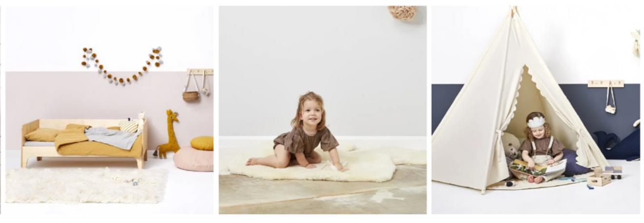 picture of little green sheep baby nursery 