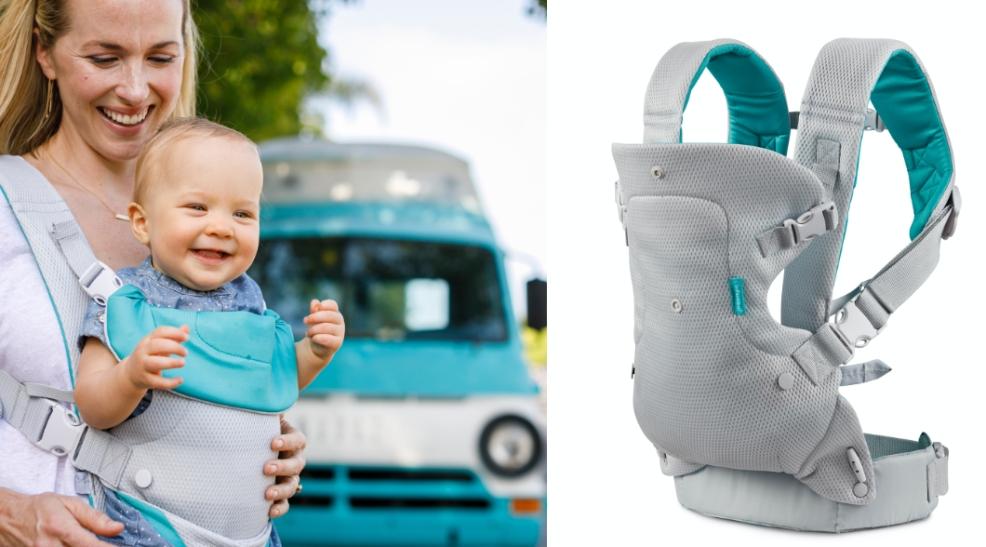 picture of Infantino Flip 4-in-1 Light & Airy Convertible Carrier 