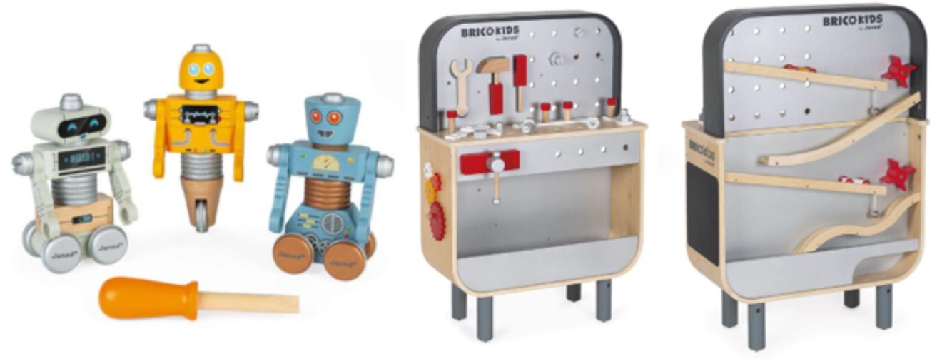 picture of wooden toy set