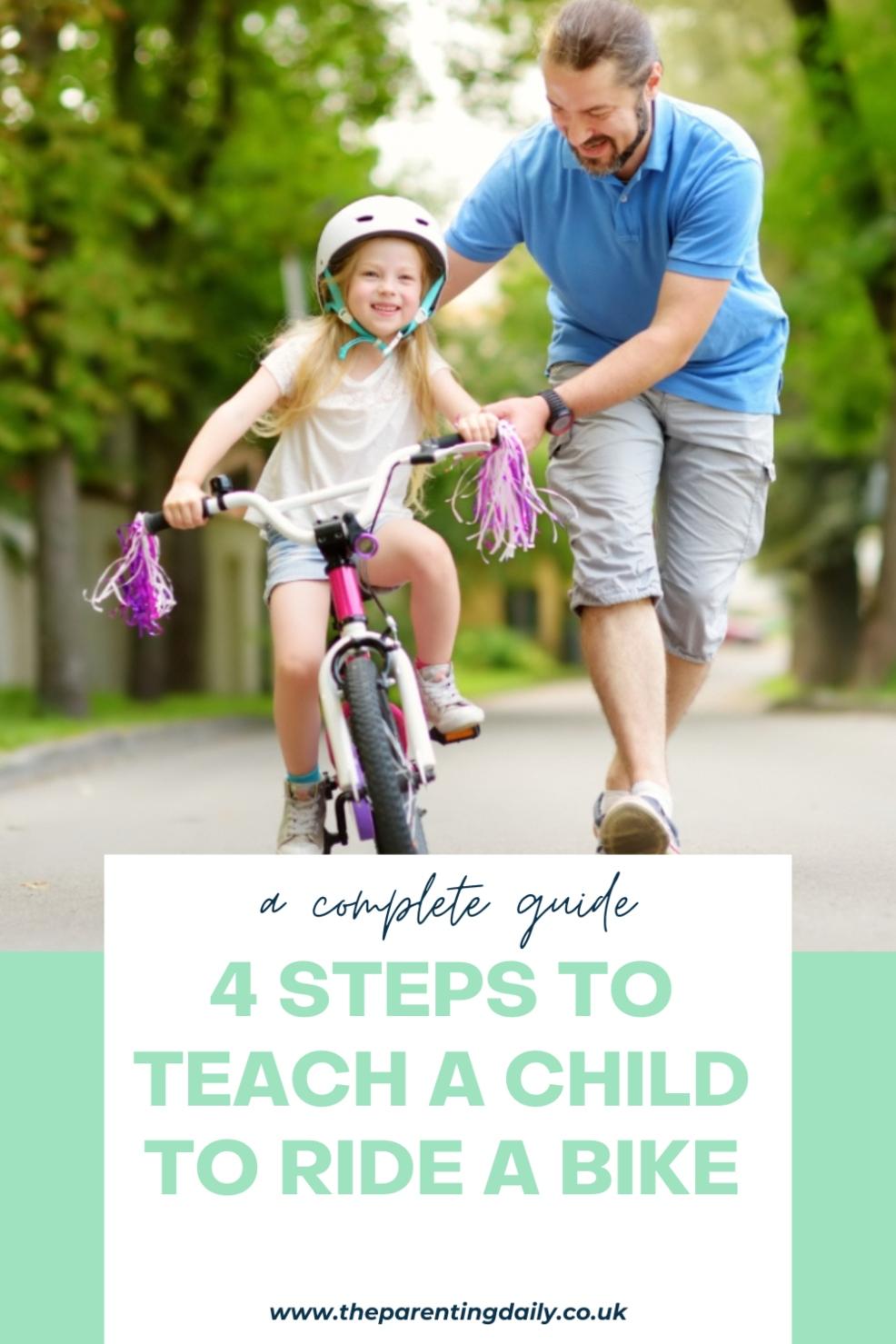 picture of 4 Steps to Teach a Child To Ride a Bike