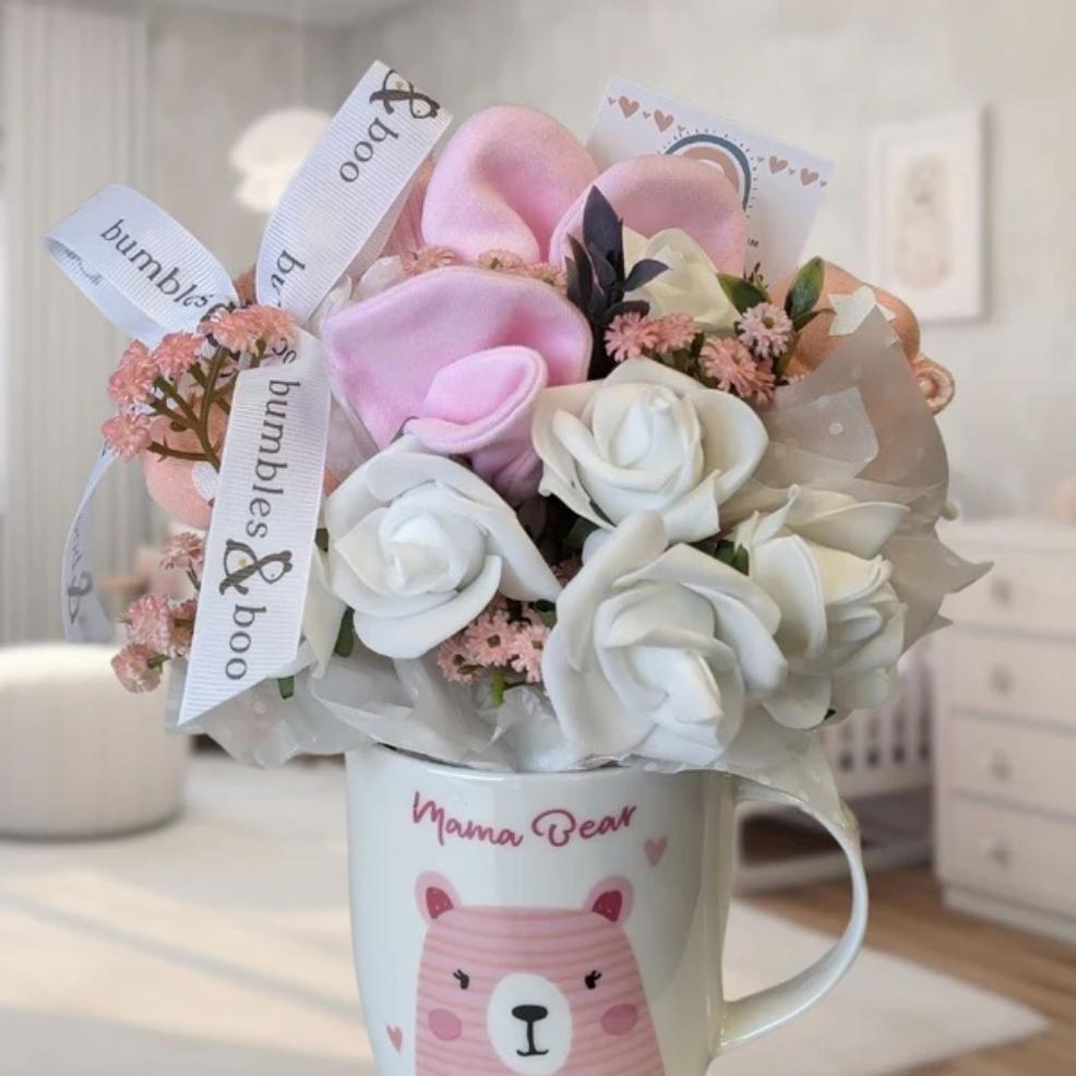 picture of Bumbles and boo Baby Socks Mittens Bouquet Boo