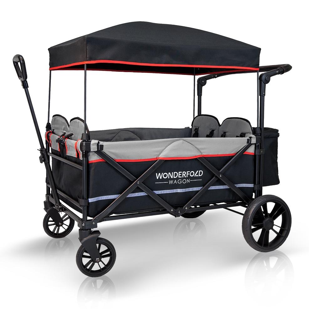 picture of a WonderFold stroller wagon X4 Black