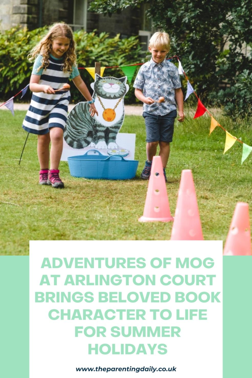 picture of Adventures of Mog at Arlington Court brings beloved book character to life for summer holidays