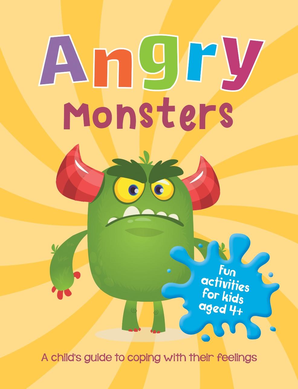 picture of Angry Monster Activity book
