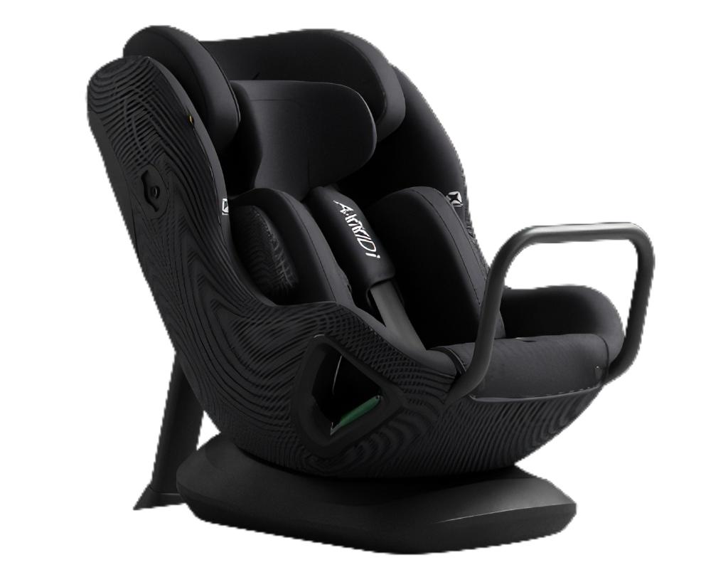 picture of Axkid Minikid rear facing child car seat in black