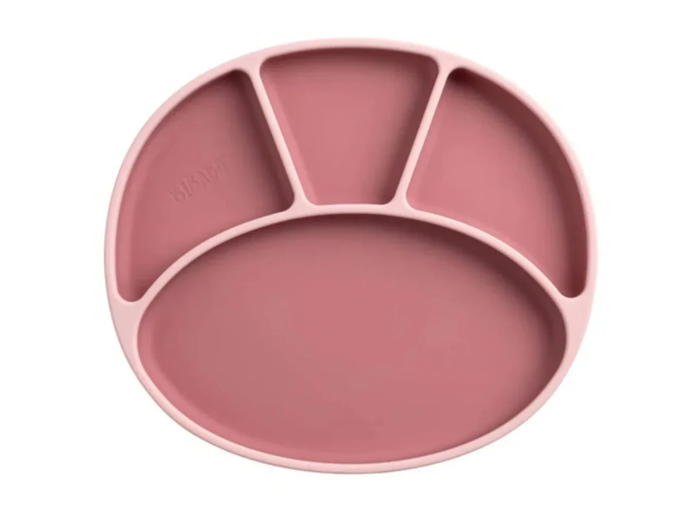 picture of Bibado Silicone Suction Divider Plate in Blush