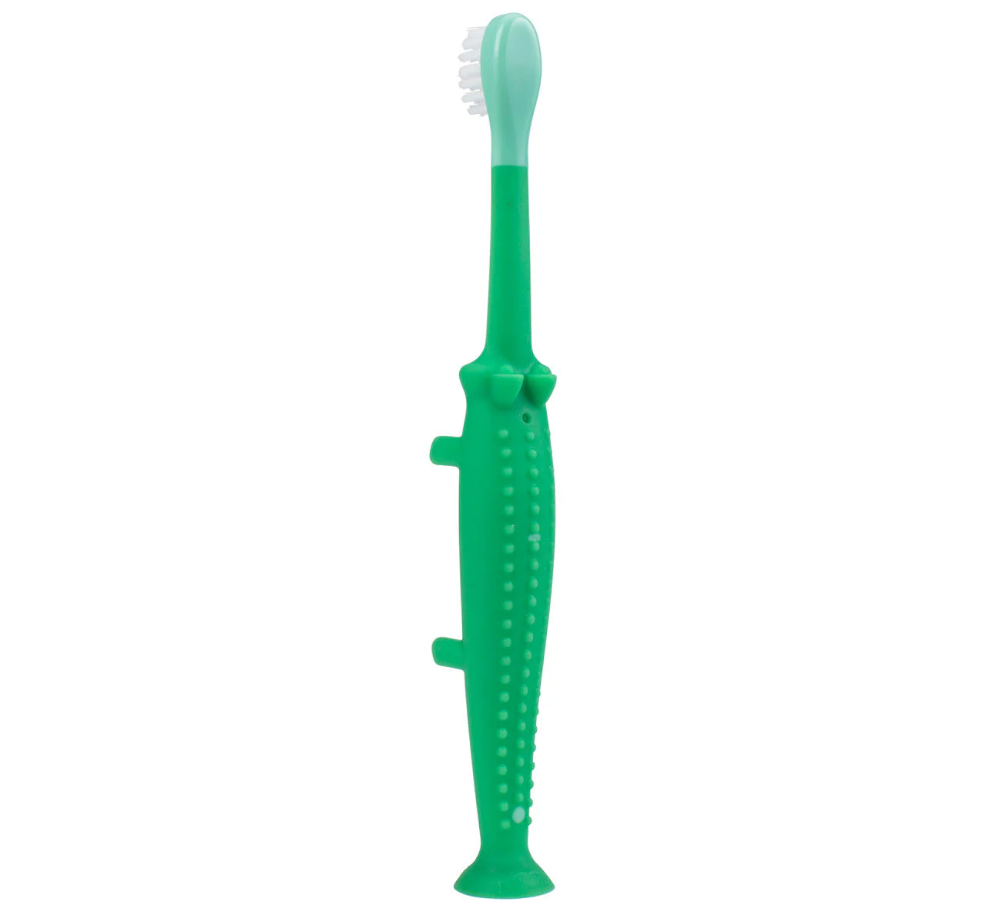 picture of Dr Browns infant to toddler crocodile toothbrush