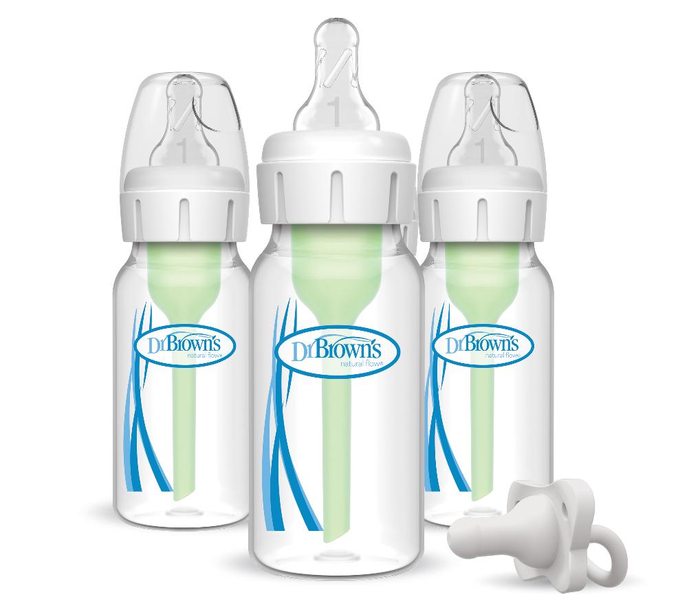 picture of Dr Browns set of 3 narrowneck bottles