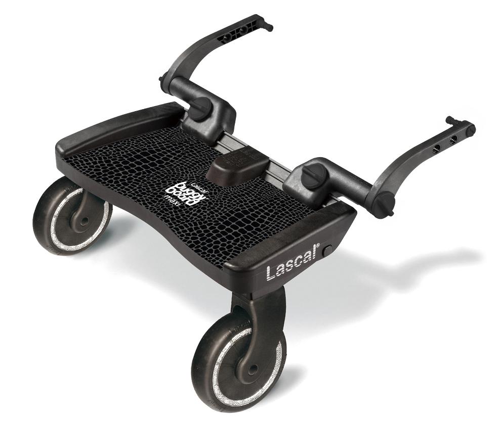 picture of Lascal Buggy board Maxi in Black Croc design