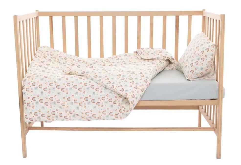 picture of Little Dreams Girls 100 per cent Cotton Baby Duvet Cover Set