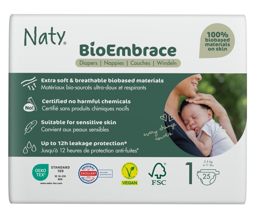 Naty bamboo Diapers Size 1 picture of Naty bamboo Diapers Size 1
