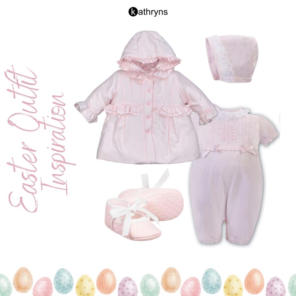 picture of a Baby Girls Easter Outfit