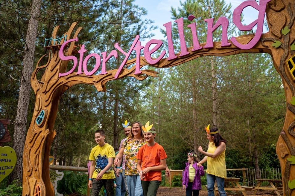 picture of BeWILDerwood Cheshire Storytelling Stage