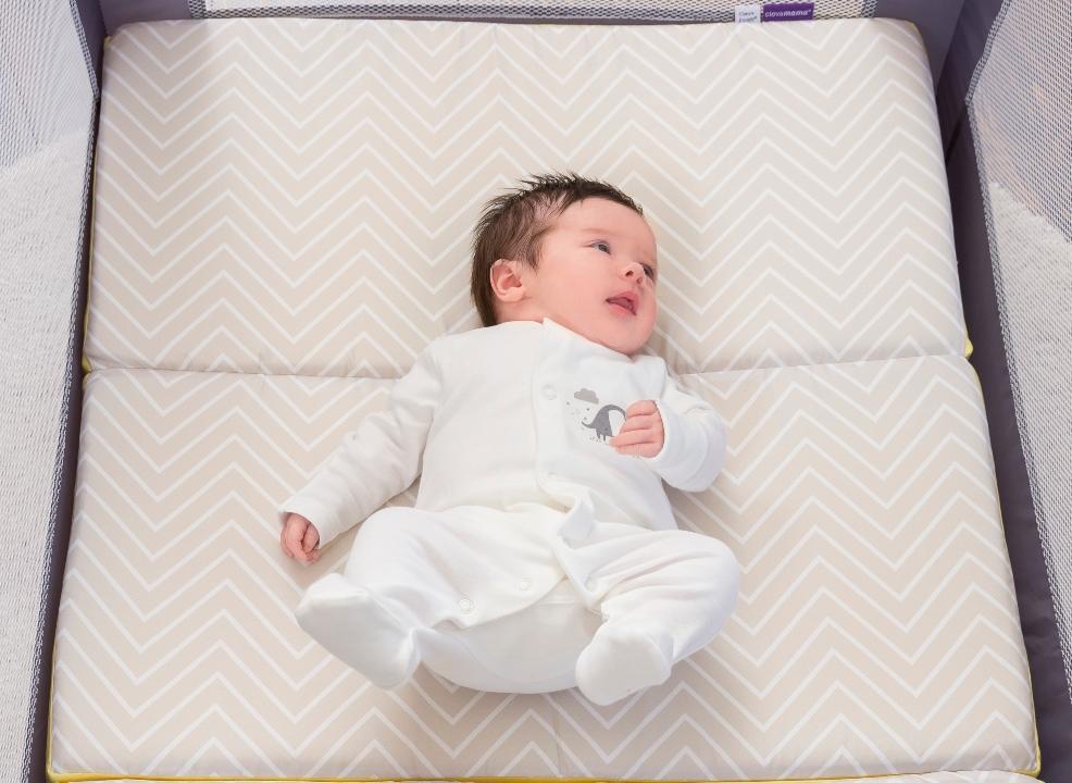 picture of Clevamama travel cot mattress