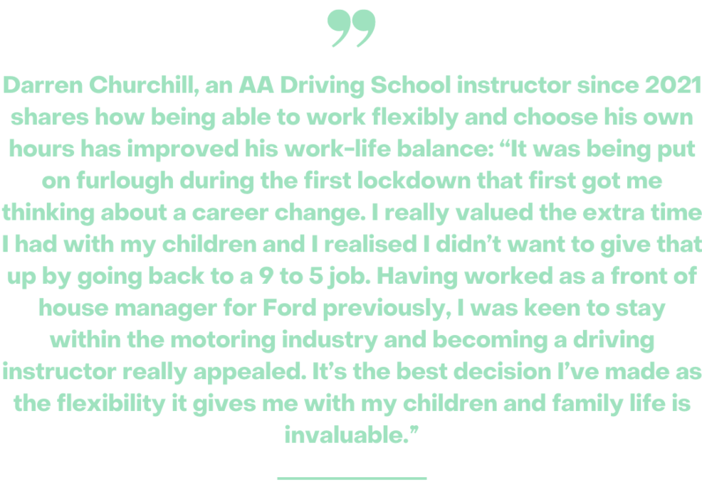 picture of Darren Churchill, an AA Driving School instructor