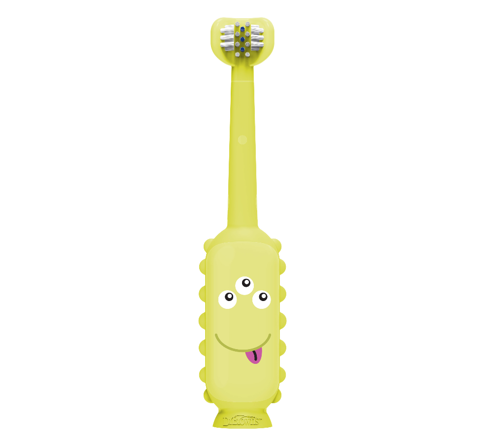 picture of Dr Browns Toddler Toothbrush Green Monster