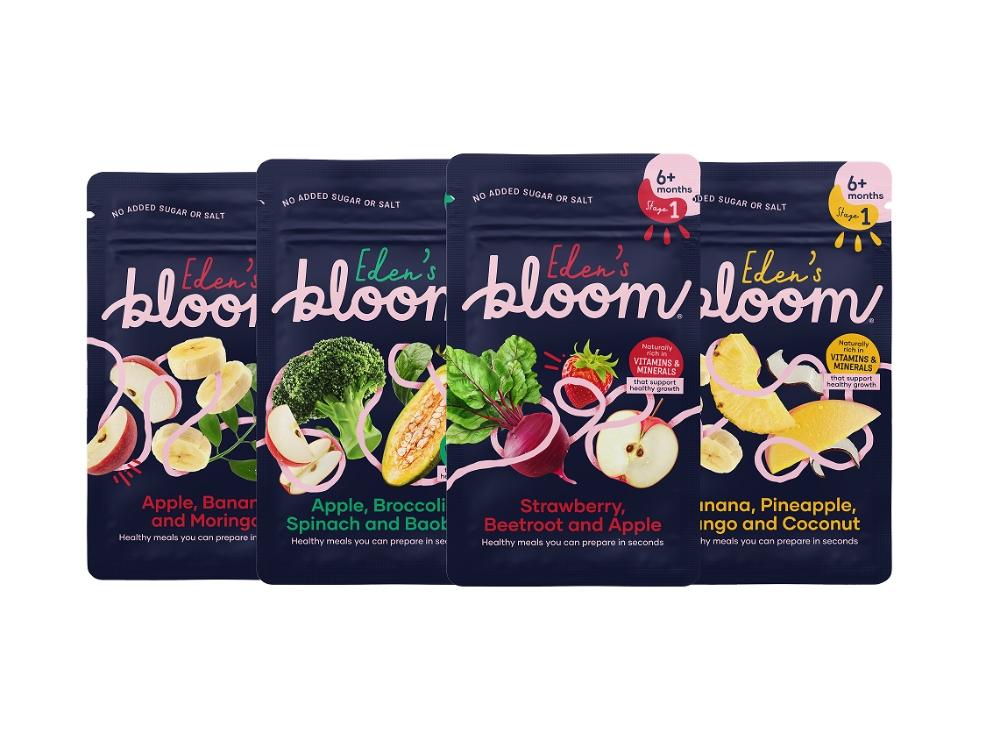 picture of Edens Bloom first stage baby food pouches
