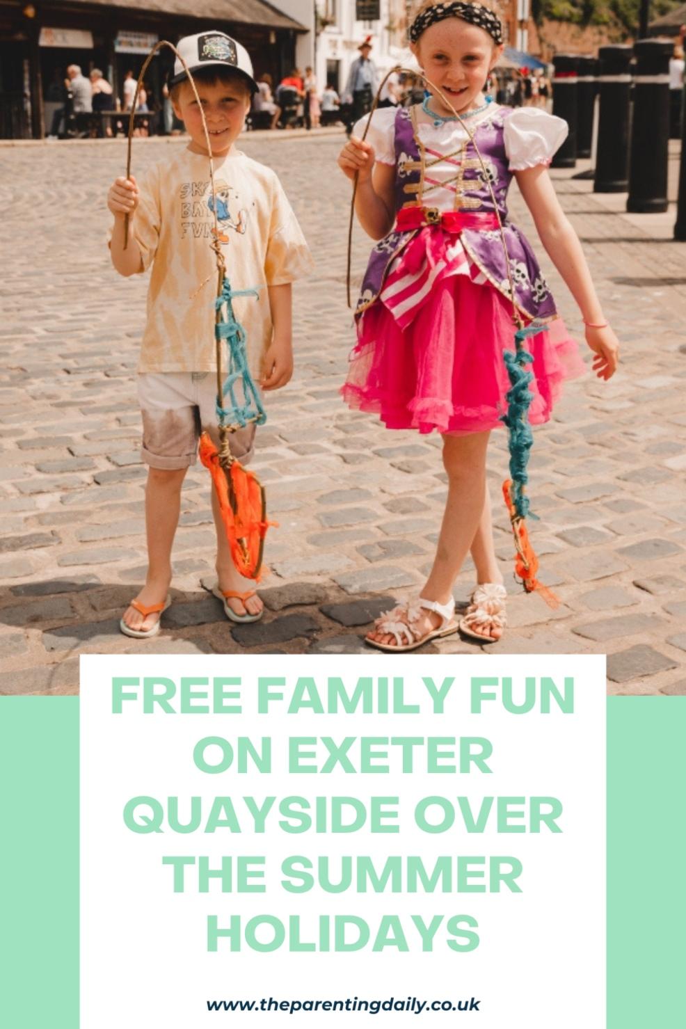 picture of FREE FAMILY FUN ON EXETER QUAYSIDE OVER THE SUMMER HOLIDAYS