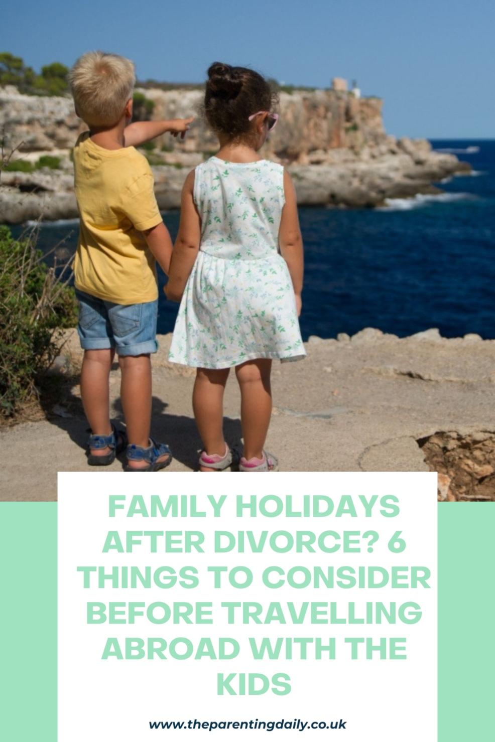picture of 6 things to consider before travelling abroad with the kids