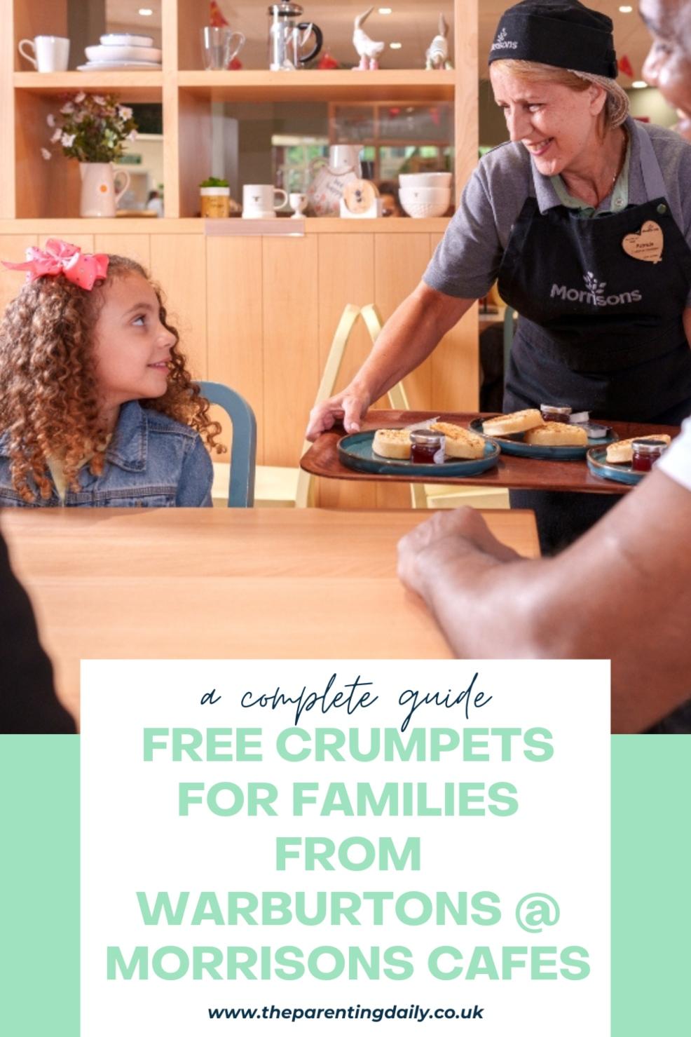 picture of Free Crumpets for families from Warburtons @ Morrisons Cafes