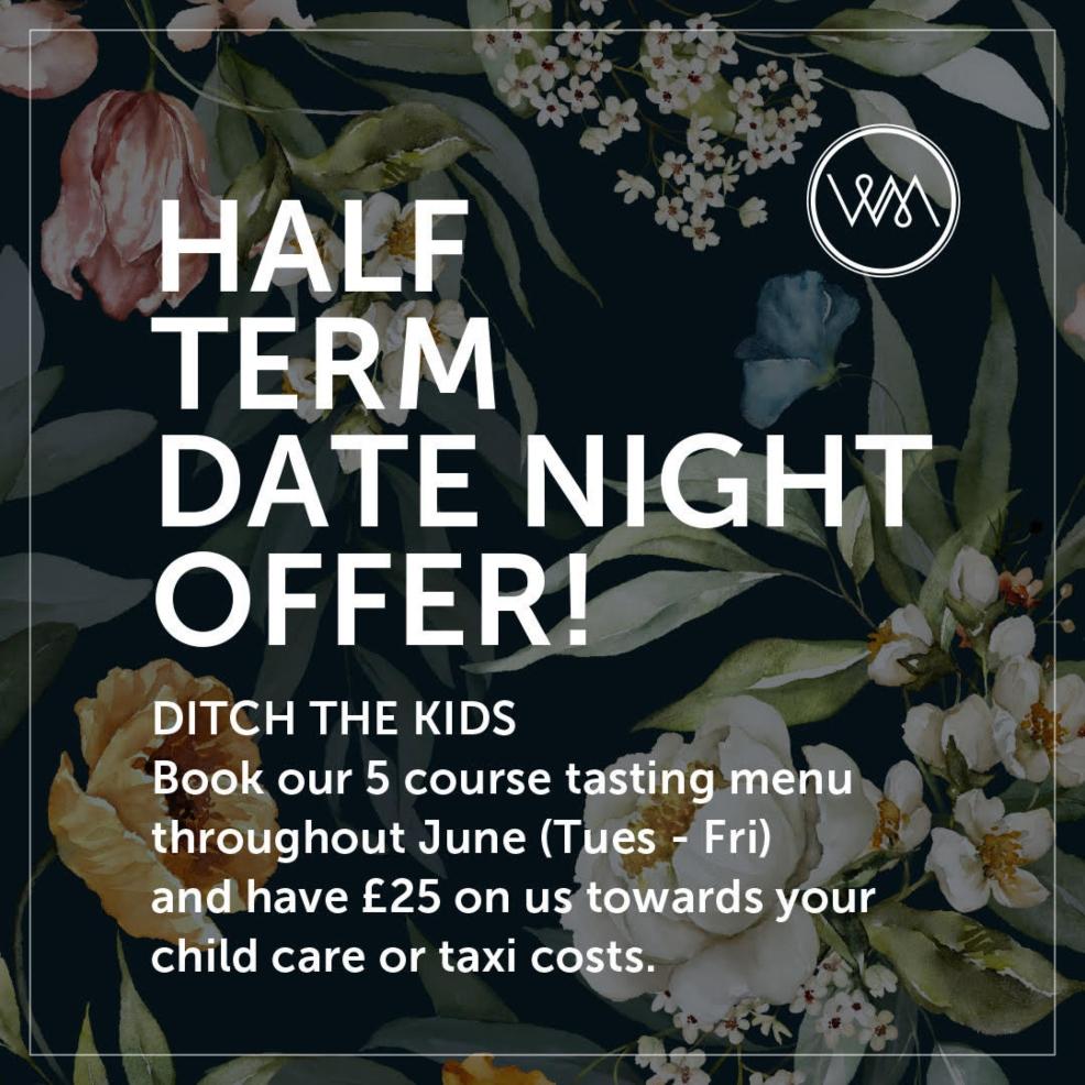 Half term date night offer at Winslade picture of Half term date night offer at Winslade