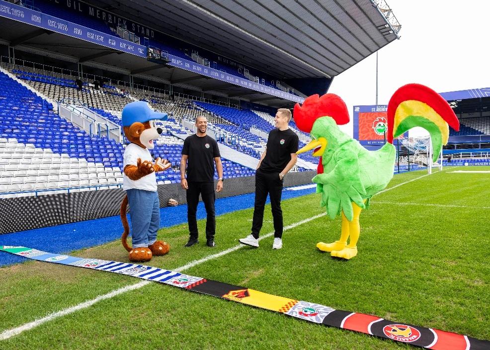 picture of Kelloggs Football Camps launch