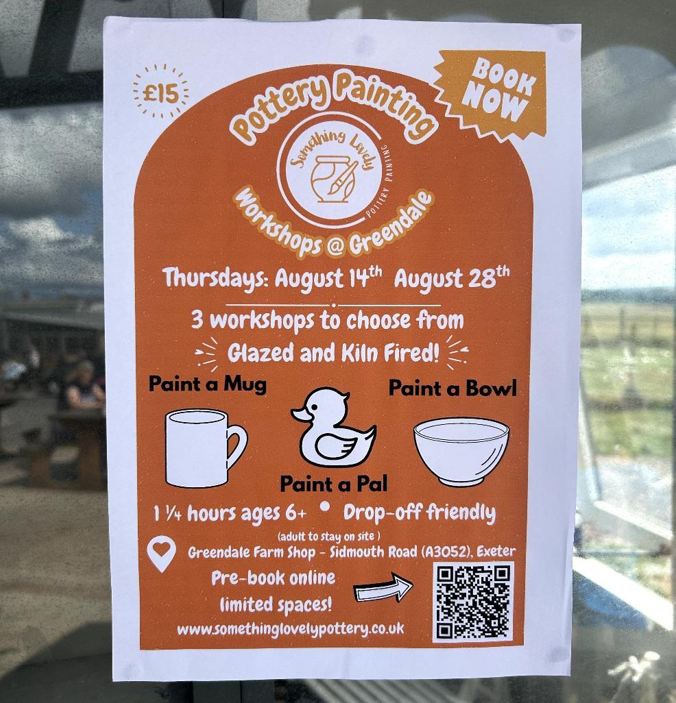 picture of Something Lovely Pottery Painting session times