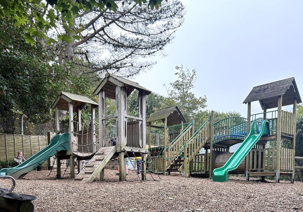 picture of childrens play area at Newquay Zoo