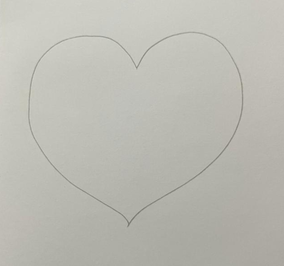 picture of a Mess free Valentines Card