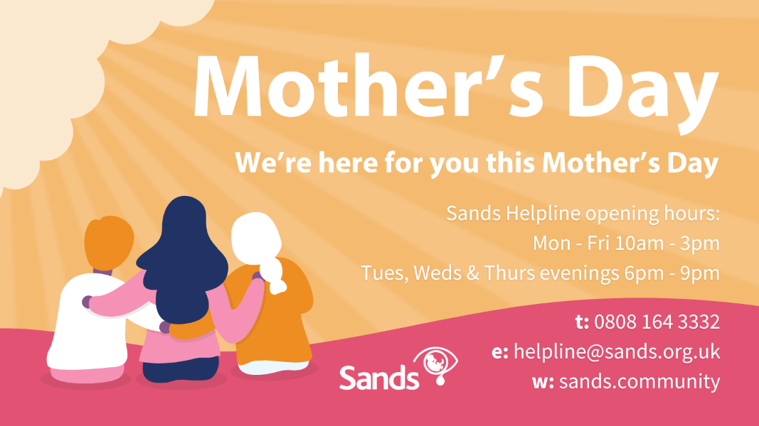 picture of Mothers Day Sands baby loss support