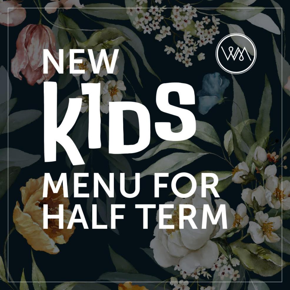 New kids menu at Winslade picture of New kids menu at Winslade